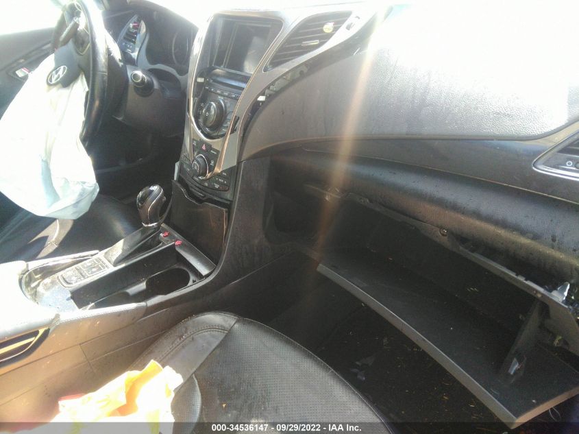 2013 HYUNDAI AZERA KMHFH4JGXDA326406