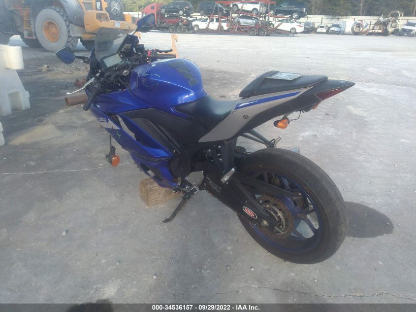 2020 YAMAHA YZFR3 A MH3RH18Y1LK004634