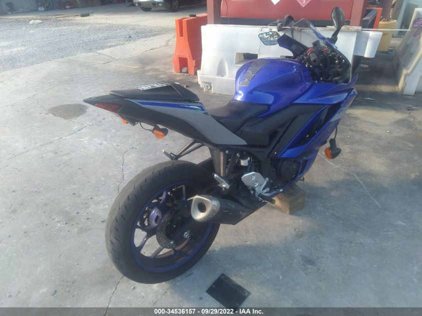 2020 YAMAHA YZFR3 A MH3RH18Y1LK004634
