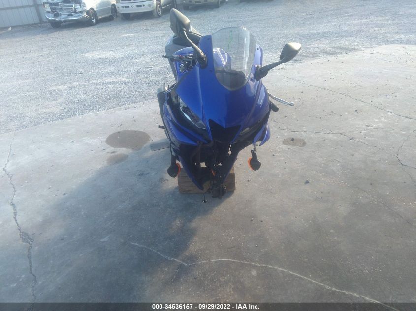2020 YAMAHA YZFR3 A MH3RH18Y1LK004634