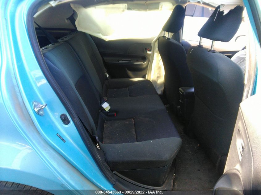 2015 TOYOTA PRIUS C JTDKDTB37F1113291
