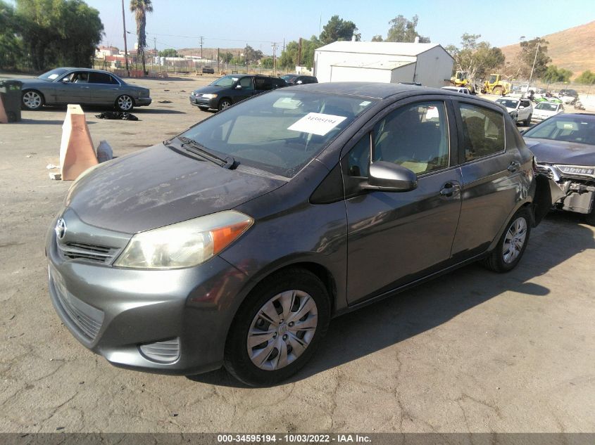 2013 TOYOTA YARIS L/LE/SE JTDKTUD37DD572371