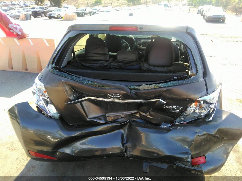 2013 TOYOTA YARIS L/LE/SE JTDKTUD37DD572371