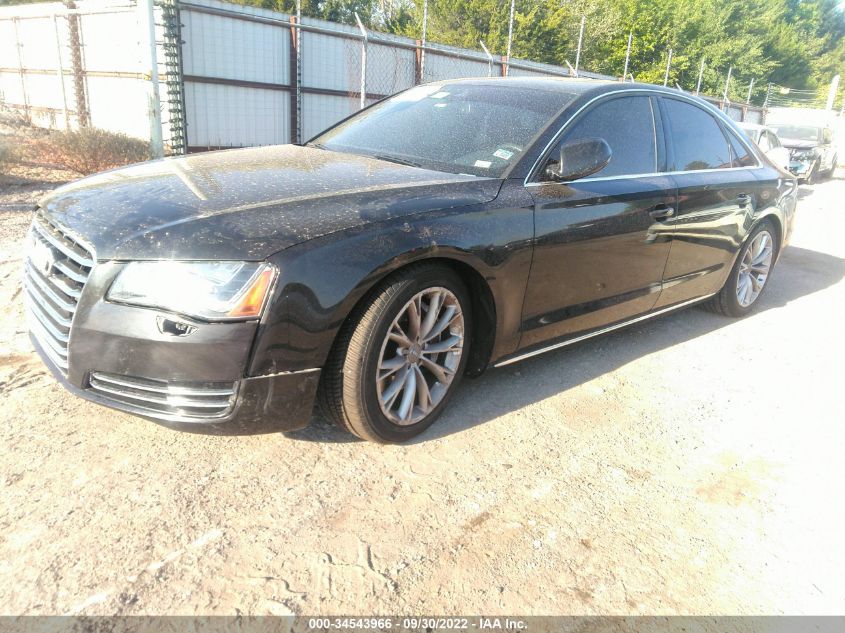 2013 AUDI A8 3.0L WAUAGAFD6DN013048