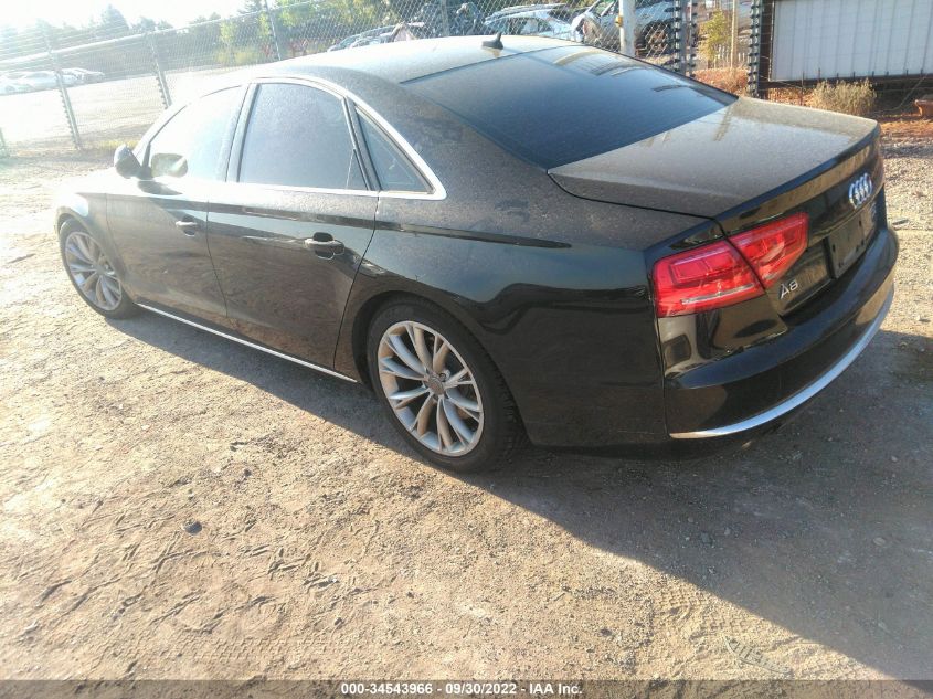 2013 AUDI A8 3.0L WAUAGAFD6DN013048