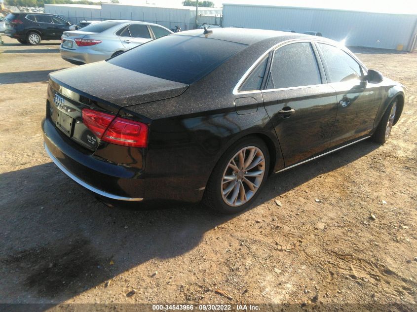 2013 AUDI A8 3.0L WAUAGAFD6DN013048