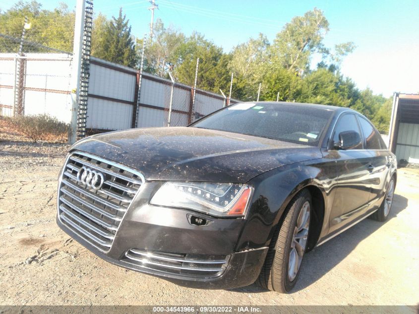 2013 AUDI A8 3.0L WAUAGAFD6DN013048