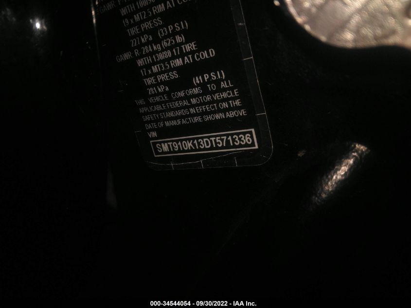 2013 TRIUMPH MOTORCYCLE BONNEVILLE T100 SMT910K13DT571336