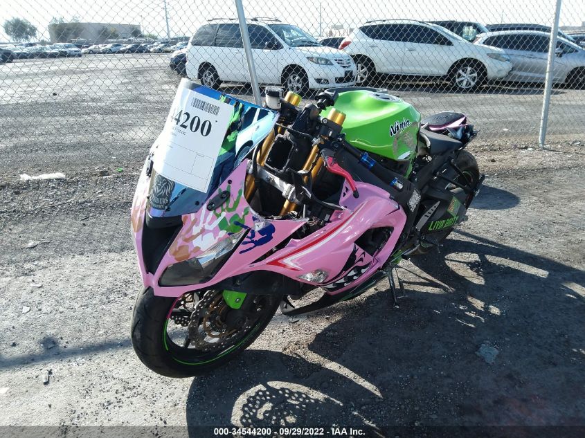 2015 KAWASAKI ZX636 E JKBZXJE18FA014358