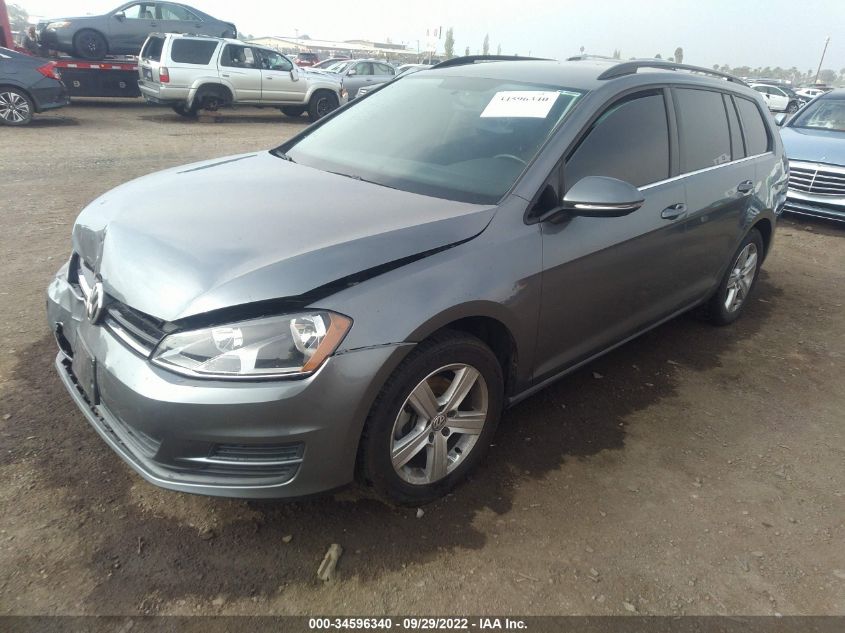 2015 VOLKSWAGEN GOLF SPORTWAGEN TDI S 3VWCA7AU0FM510565