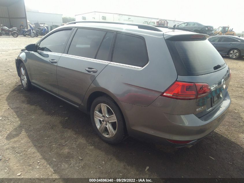 2015 VOLKSWAGEN GOLF SPORTWAGEN TDI S 3VWCA7AU0FM510565