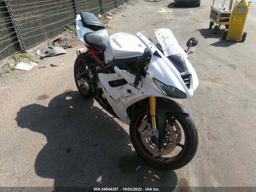 2013 TRIUMPH MOTORCYCLE DAYTONA 675/R SMTD03NS0DT549880