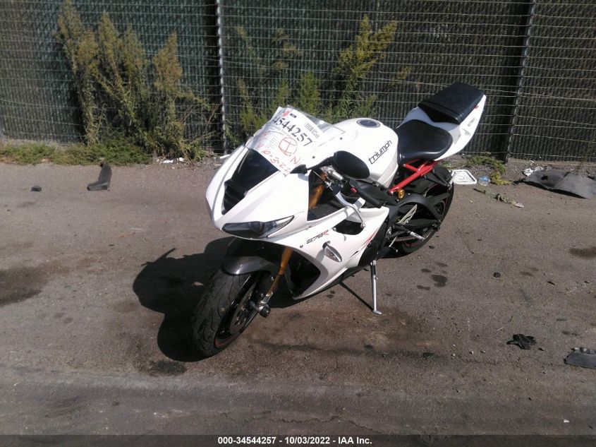 2013 TRIUMPH MOTORCYCLE DAYTONA 675/R SMTD03NS0DT549880