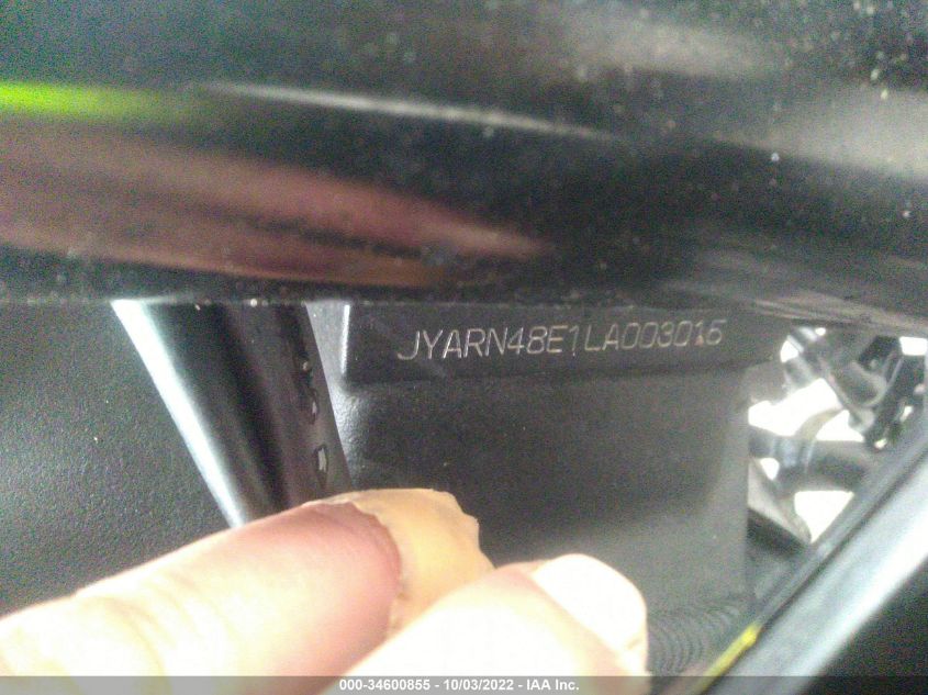 2020 YAMAHA MT10 JYARN48E1LA003015