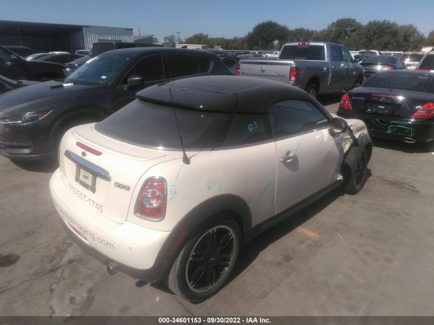 2014 MINI COOPER COUPE WMWSX1C5XET623260
