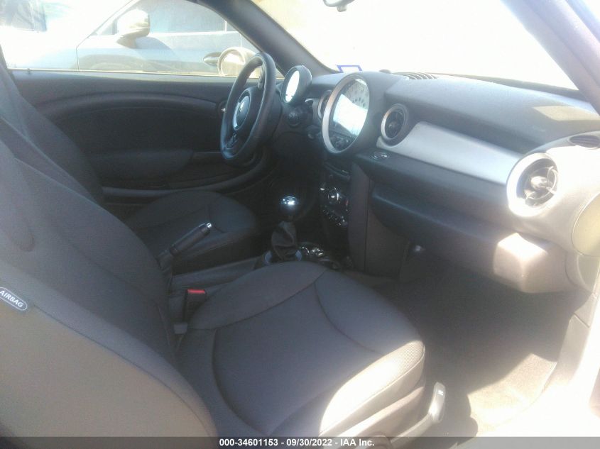2014 MINI COOPER COUPE WMWSX1C5XET623260