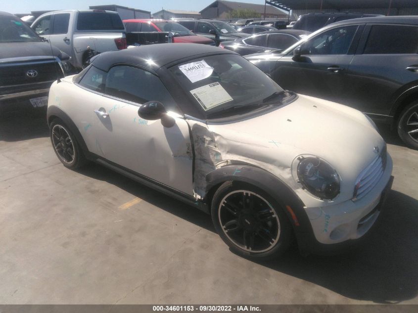 2014 MINI COOPER COUPE WMWSX1C5XET623260