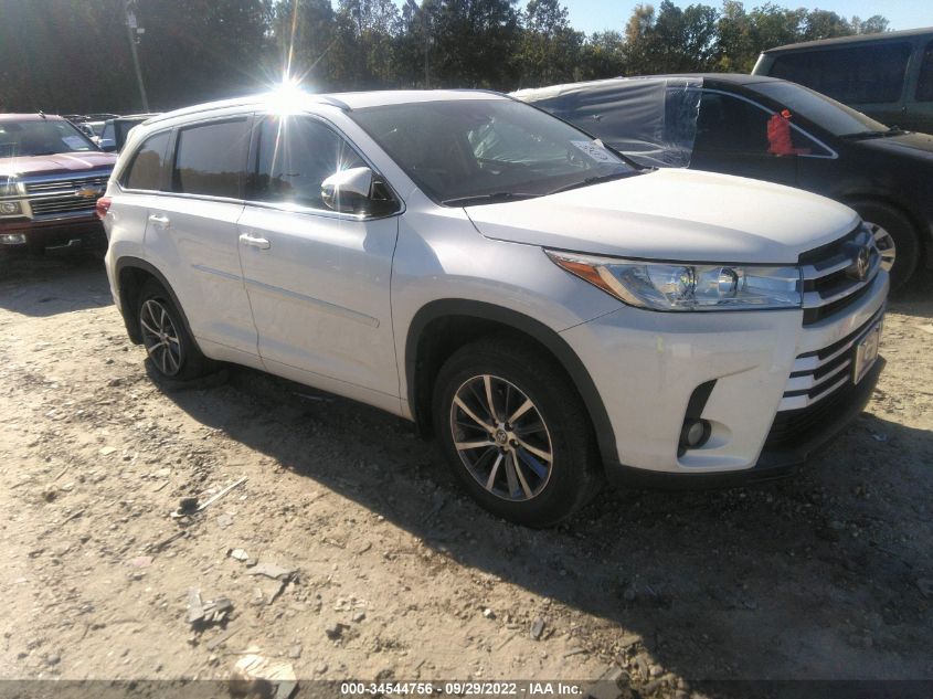 TOYOTA HIGHLANDER XLE/SE 2017