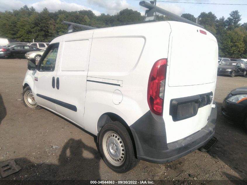2015 RAM PROMASTER CITY CARGO VAN TRADESMAN ZFBERFAT6F6A58035