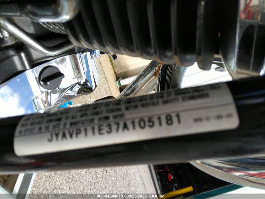 2007 YAMAHA XVS1100 JYAVP11E37A105181