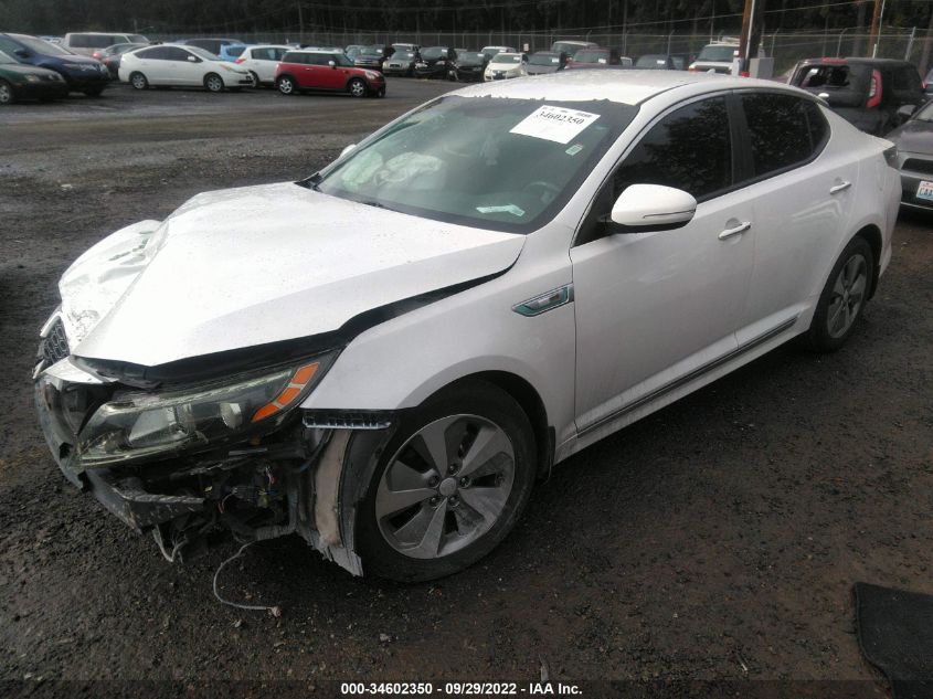 2015 KIA OPTIMA HYBRID EX KNAGN4AD1F5088073