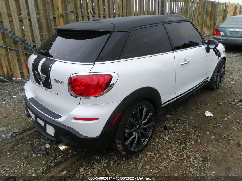 2013 MINI COOPER PACEMAN S ALL4 WMWSS7C5XDWN52043