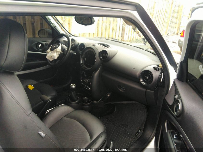 2013 MINI COOPER PACEMAN S ALL4 WMWSS7C5XDWN52043