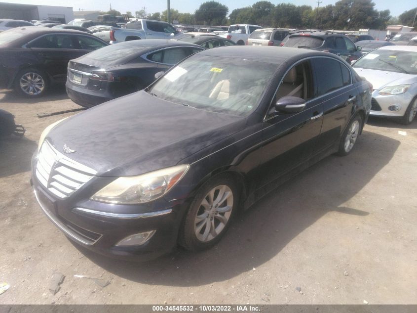 2013 HYUNDAI GENESIS 3.8L KMHGC4DD4DU229222