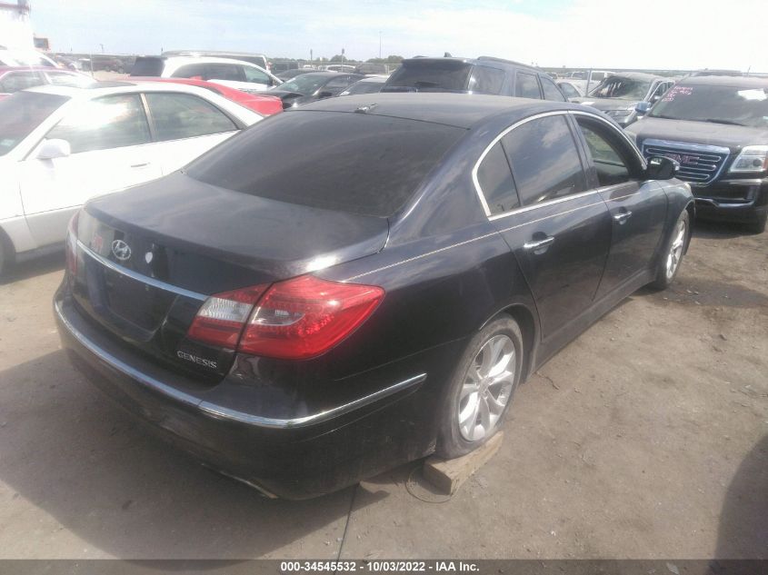 2013 HYUNDAI GENESIS 3.8L KMHGC4DD4DU229222