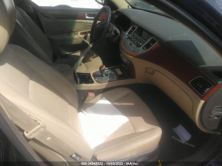 2013 HYUNDAI GENESIS 3.8L KMHGC4DD4DU229222