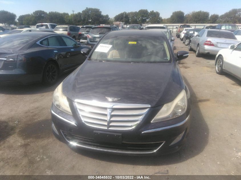2013 HYUNDAI GENESIS 3.8L KMHGC4DD4DU229222