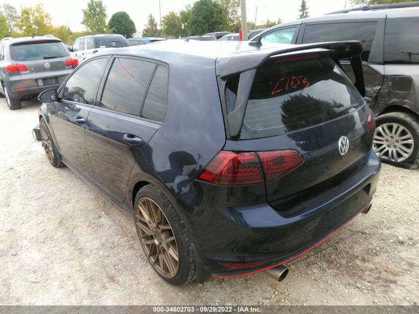 2017 VOLKSWAGEN GTI S 3VW4T7AU1HMO73290
