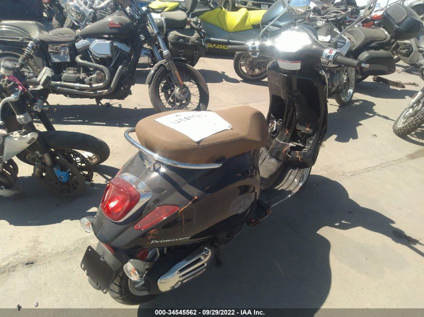 2022 VESPA PRIMAVERA ZAPM818G9N5906321