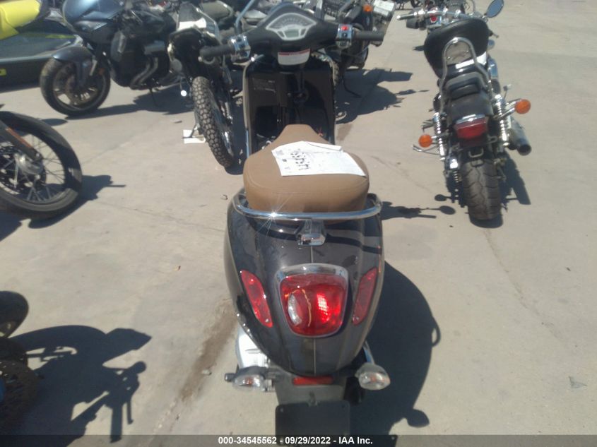 2022 VESPA PRIMAVERA ZAPM818G9N5906321