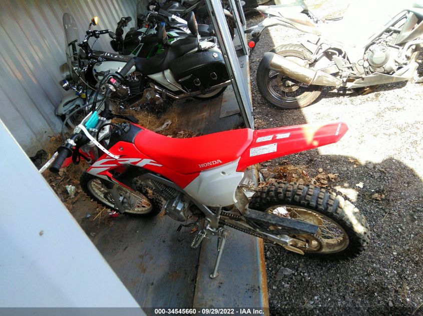 2021 HONDA CRF125 F LALJE034XM3300401