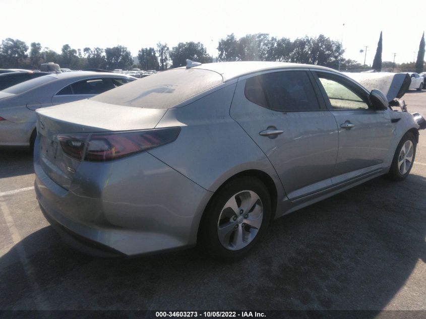 2015 KIA OPTIMA HYBRID KNAGM4ADXF5086325