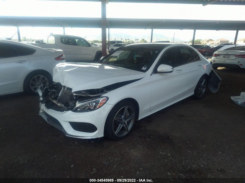 2015 MERCEDES-BENZ C 300 4MATIC 55SWF4KB2FU032097