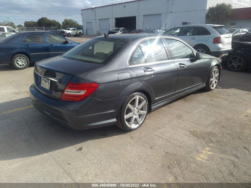 2014 MERCEDES-BENZ C-CLASS C 250 WDDGF4HB2ER318625