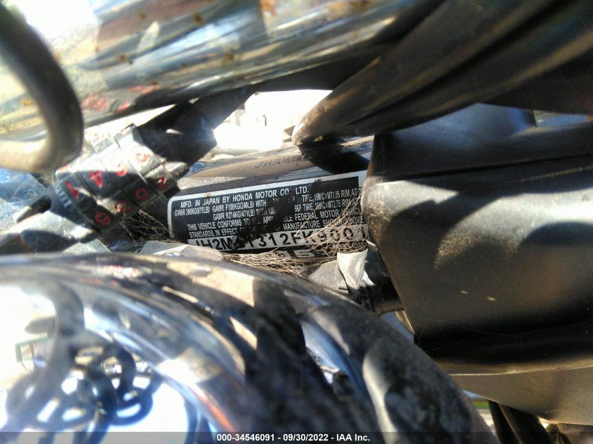 2015 HONDA CMX250 C JH2MC1312FK900194