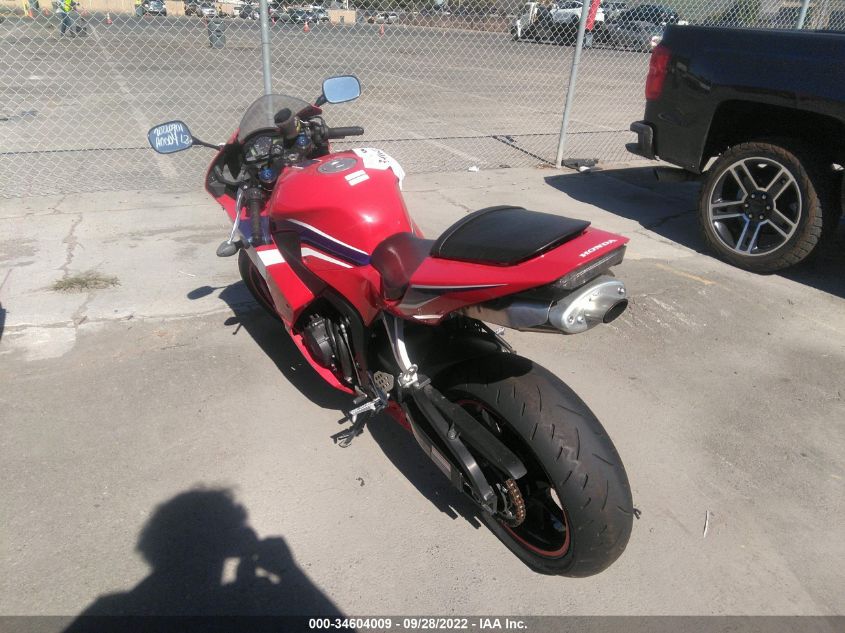 2021 HONDA CBR600 RA JH2PC40H0MK700119