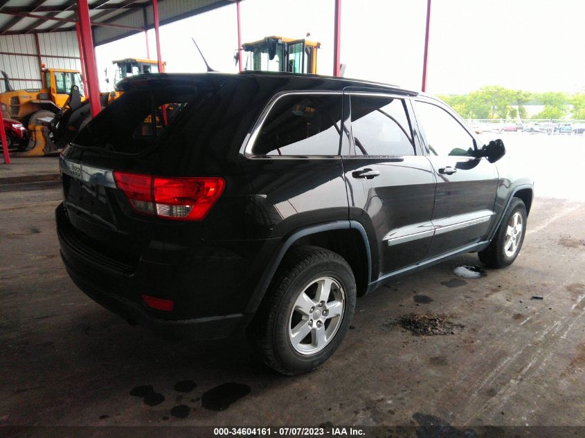 2013 JEEP GRAND CHEROKEE LAREDO - 1C4RJFAGXDC631314