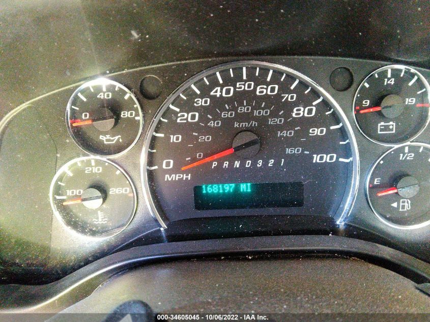 2014 CHEVROLET EXPRESS CARGO VAN 1GCSGAFX3E1174306