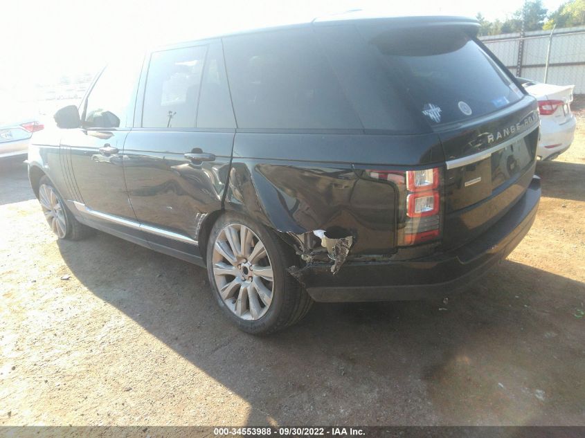 2014 LAND ROVER RANGE ROVER SUPERCHARGED SALGS2EF8EA143905