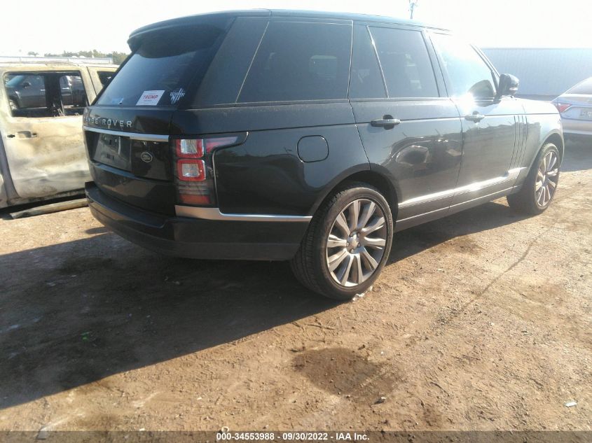 2014 LAND ROVER RANGE ROVER SUPERCHARGED SALGS2EF8EA143905