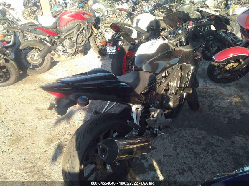 2015 HONDA CBR500 R - MLHPC4419F5200142