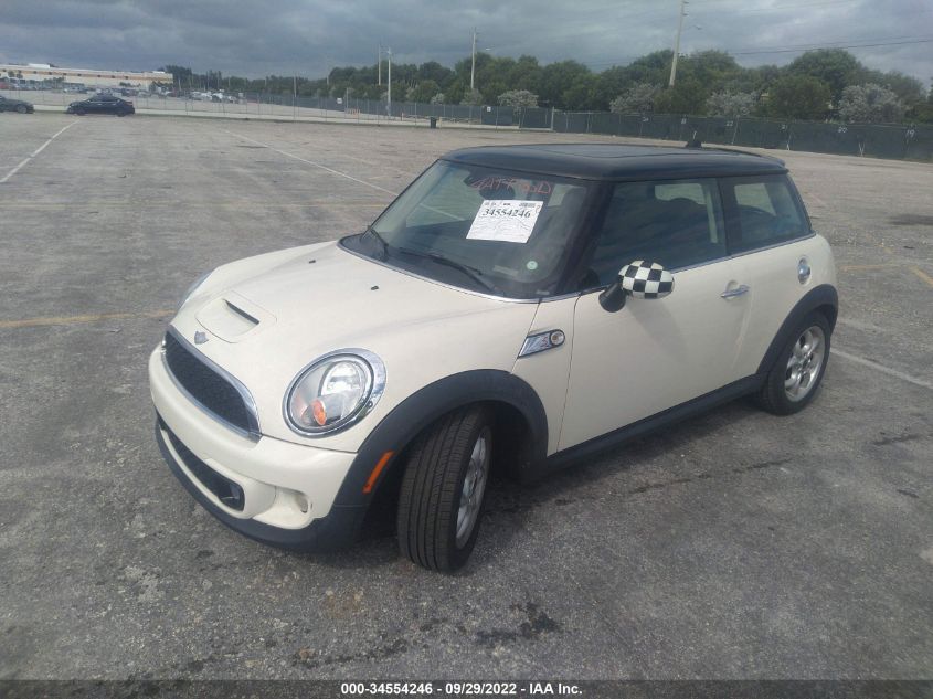 2013 MINI COOPER HARDTOP S WMWSV3C58DT390463