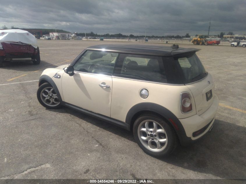2013 MINI COOPER HARDTOP S WMWSV3C58DT390463