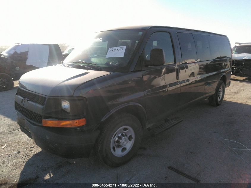2015 CHEVROLET EXPRESS PASSENGER LS 1GAZGZFG2F1215340