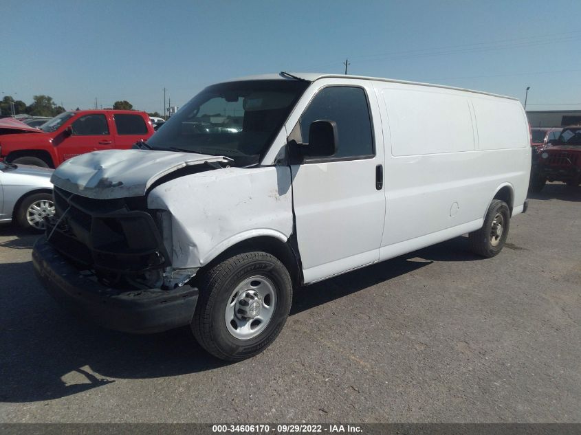 2014 CHEVROLET EXPRESS CARGO VAN 1GCWGGBA3E1206533