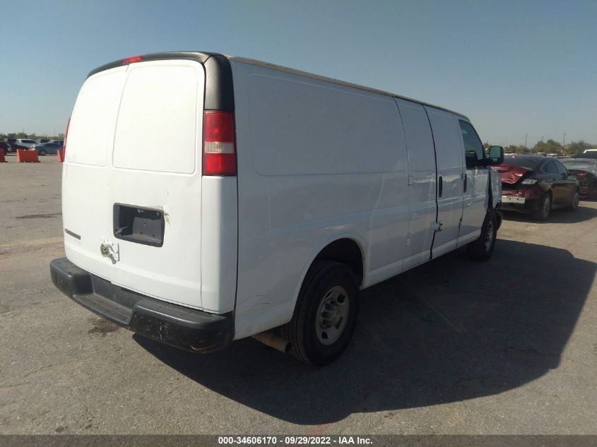 2014 CHEVROLET EXPRESS CARGO VAN 1GCWGGBA3E1206533